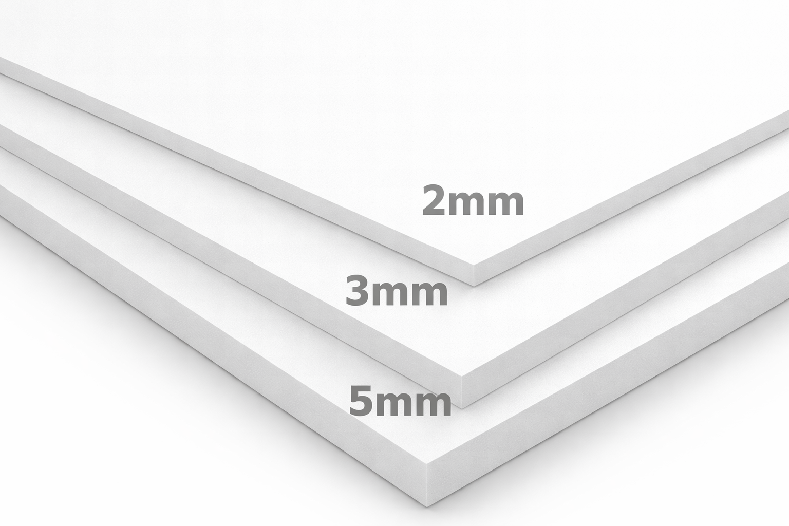 SGS PVC Foam Sheet White (Putih)